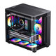 JONSBO TK3 sea view room chassis ATX computer host column-free curved glass side transparent desktop 360 water-cooled MATX desktop game e-sports type-c TK-3 black (supports ATX motherboard/360 water cooling)