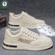 Woodpecker men's board shoes 2025 new spring mesh breathable sports odor-proof men's shoes fashionable versatile casual men's shoes trendy shoes CF9906 khaki 41