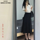 Qingchiying (Qingchiying) Mint Mambo Fashion Workplace Style 2025 Summer NUEVO Camisa simple Camisa Slim Skirt Ins [Single Part] 687# Camisa de manga corta blanca M [sugerido 90-100Jin [Jin iguala 0.5 kg]]