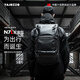 Tajezzo Trendy Rucksack für Männer Pendeln und Reisen -Rucksack große Kapazität Funktionaler Computer Schultasche N7L Schwarze weibliche Tasche etwa 25 l Kinderbeutel 1L anpassungsfähig