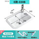 Ruikaiwei above counter basin semi-embedded washbasin oval counter basin square basin wash basin under the counter basin basin 030B delivery drainer. installation glue