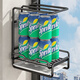 Youqin rag rack kitchen drain rack wall hanging punch-free countertop sponge towel kitchen storage rack storage rack