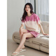 Condomi Luolis Pajamas para mujeres Pure Cotton Women Summer Shorts Shortved Shorts Students Use Ropices Home T-YZT9854 M 80-100Jin [Jin iguala 0.5 kg]