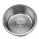 304 stainless steel sink basin for harvesting rural firewood stoves, smokeless stove round basin, 280 round basin, 28CM round basin, 304 stainless steel