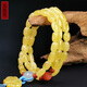 Amber style, one thing, one picture, one certificate, beeswax necklace, bracelet, women's model, natural amber bracelet with multiple circles, raw ore, bead string, 16.81 g, 5*8 mm