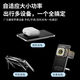 Jingdian Zhen 2025 ultra-thin qi2 magnetic power bank external battery Magsafe portable with own cable three-in-one suitable for iPhone171615 Apple watch iWatch Huawei Xiaomi gray 10000 mAh rechargeable watch external battery with own cable + with stand