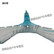 Yulemeng river fish net, river net, large import, no exit, only pull net, fishing net collection, fishing cage, net and cage, 1 meter high, 4 meters wide, tail length 3.5 meters, 1 finger