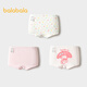Balabala Melody co-branded girls' underwear cotton boxer children's four-corner unclip PP three-pack 209925170025