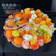 Shiguang reverse travel delivers flowers and fruit gift boxes in the same city. French fruit gift box and fruit basket as birthday gifts for elders, wives and girlfriends. Thinking Orange丨Fragrant orange yellow rose orange Barbie flower and fruit gift box