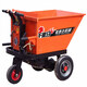 Customized electric ash bucket truck, construction site hand-overturned bucket tram, factory handling flatbed truck, breeding truck, agricultural worker, three-in-one, two-wheel, three-open