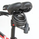Géant (géant) verrouillage en acier verrouillage de câble montagne Mountain Road Bicycle Berceau ATX720 / 810/830/860 Verrouillage antivol GLS-01 (1,2 mètre avec support)