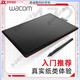 Wacom数位板CTL672手绘板472电脑写字画板PS板绘输入手写旗舰one CTL-4100WL樱花粉 蓝牙版(可连接安卓手机 21x14.6cm