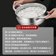 Sonorous 316 stainless steel rice steaming pot steamer household big belly pot one-piece soup pot with steamer special pot for steaming rice 316 big belly pot + 316 steaming rice steaming grid 22cm
