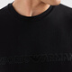 ARMANI/ARMANI EA Sticked Eagle Label Männer Mode mercerierte Baumwolle Kurzarm Runde Hals T-Shirt 6d1t98 1Jocz Grau 677 xs