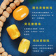 Fat Donglai's same style beeswax single bead bucket beads amber beeswax bucket beads chicken oil yellow single loose beads diamond toy bracelet chicken oil yellow bucket beads 10*14mm/single