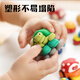 Deli Little Monster Stacking Toolbox Clay 36 Colors Ultra-Light Clay Clay Colored Clay Plasticine Art Handmade DIY Toy Space Sand Graduation Children's Day Opening of School Gift