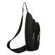 NEUE CHEST BAG MENSER SAGE ONEHOLDER CROSSBODY Tasche Casual Crossbody Tasche Oxford Stoff Brust Cross Bag Trendy Herrenbeutel 9905 großer Teller Schwarz