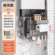 Huangchen kitchen gas water heater shield wall-mounted magnetic pipe cover decorative cover hook hole board storage rack 35*40*17 five-piece set single door