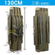 Fishing bag, big belly bag, sea rod bag, two layers, three layers, three layers, 80-130 cm wear-resistant fishing storage bag, 80 cm, two layers, big belly bag, Oxford cloth brown