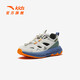 Anta children's sandals, boys' shoes, new summer products, outdoor hiking beach shoes, frame sneakers, digital fog gray-3 28