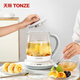 Tianji (TONZE) health pot household 1.8L multifunctional flower teapot office small high borosilicate glass hot water kettle high borosilicate glass丨Smart appointment丨 1.8L large capacity