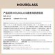 HOURGLASS Zhong Chuxi's same style Hourglass Traceless Concealer for dark circles, acne marks and tear troughs as a gift for girlfriend 6ml Stone porcelain white