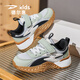 Delhui Children's Shoes Forrest Gump Shoes Boys 2025 New Summer Children's Men's Shoes Medium and Large Children's Anti-Slip Mesh Sports Shoes 3527 Matcha Green (Spring Leather) 38 Inner Length 24.3/Foot Length 23.3