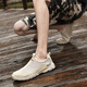 
Western Region Camel VANCAMEL Men's Shoes 2025 New Summer Thin Leather Sneakers Hollow Breathable Sandals Hollow Shoes Men's Casual Shoes A683 Black 41 Collection Gift Socks