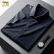 Golden Shield 2025 summer men's short-sleeved shirt high-end modal white shirt casual business formal wear white M /38