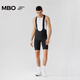 MBO Summer Men's Double Arrow Cycling Bib Shorts T300 Cycling Jersey Black M
