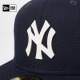NEW ERA纽亦华MLB棒球帽男女情侣世界大赛硬顶全封刺绣NY平檐帽5950 13793091-藏青色 纽约洋基队 738 58cm