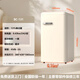 CHIGO first-level energy efficiency new European retro mini double-door refrigerator low energy consumption silent household small refrigerator living room rental dormitory moisture-proof refrigeration freezing energy saving 131 retro white single refrigeration only about one kilowatt hour in three days + light energy saving