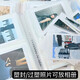 Photo frame, plastic-sealed photo album, plastic-sealed Polaroid movie ticket, train ticket, small card, postcard storage album, photo card album, 4/5/6/7-inch transparent inner page book, plastic-sealed/plasticized, can hold 4 inches, 20 pages, 80 sheets/snap