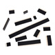Zejie single row female socket 2.54mm pin header socket double row female 1*2P3P4P5P6P7P8P9P10P16P20P40P 8P single row (20 pieces)
