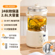 Xike faucet health pot constant temperature kettle floral tea bucket fruit tea bucket household multi-functional teapot stewing all-in-one large-capacity floral teapot 2.8L with tea drain 304 stainless steel