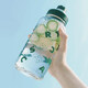 Starbucks gran taza de verano Kettle clásico clásico menta blanco verde blanco al aire libre taza de agua portátil de alto valor 1050ml menta verde clásico sports water copa