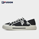 FILA FUSION斐乐官方潮牌男鞋场下帆布鞋WALLRIDE春夏季滑板鞋运动鞋低帮舒适