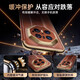 韵绚【头层牛皮】硅晶智能视窗华为Mate70RS手机壳非凡大师磁吸翻盖复古真皮高端商务男保护套 【瑞红色】 华为Mate70RS非凡大师