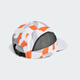 
adidas outdoor cross-country running hat for men and women new style adidas official TERREX JJ1478 white/half impact orange/black OSFM