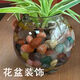Runhuanian colorful pure colorful rain flower stone agate stone fish tank landscaping multicolored stone hydroponic flower pot color polishing 6 pieces Not supported Remarks Be careful when shooting