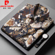 
Pierre cardin floral shirt men short-sleeved summer ice silky large size fat plus fat plus large shirt casual oversized top men 9207 white L 120-140Jin [Jin equals 0.5 kg]