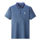 Montagut Montagut Muntagut Camiseta de manga corta Mandeo de alta gama de mediana edad Summer Negocio Bright Silk Daddy Purple M13603 S 165/84a