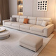 Jianxin fabric sofa living room 2025 new straight row small apartment sofa modern simple cotton and linen sofa F6688