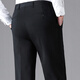 
Pier Cardan trousers men's spring and summer thin middle-aged men's high elastic non-iron comfortable straight pants casual breathable suit pants F9906 blue 33 (2.6 feet waist)