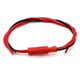 Dafuri JST-2P female/male socket-to-plug connection cable LED male and female plug red and black 10CM/15 20CM JST-2P female + male 15CM (5 sets)