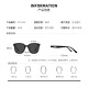 
CAPONI polarized GM sunglasses women's sunglasses men's slim ultraviolet sun protection driving glasses HD high-definition high-end sense