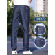 
Playboy (PLAYBOY) ice silk men's jeans 2025 new loose straight-leg tensile long pants men's summer style 9767# light blue thin style 38 waist 2 feet 9
