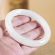 Saturday blessing golden silk jade bracelet for women jade young style real jade white jade bracelet for women 1 carat