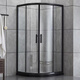 Jomoo bathroom simple shower room overall tempered glass bathroom sliding door toilet dry and wet separation partition bath screen. For large quantities, please contact customer service. Does not contain steam.