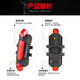 Bicycle taillight warning flash bicycle mountain bike road bike night travel night riding caring children night riding light
